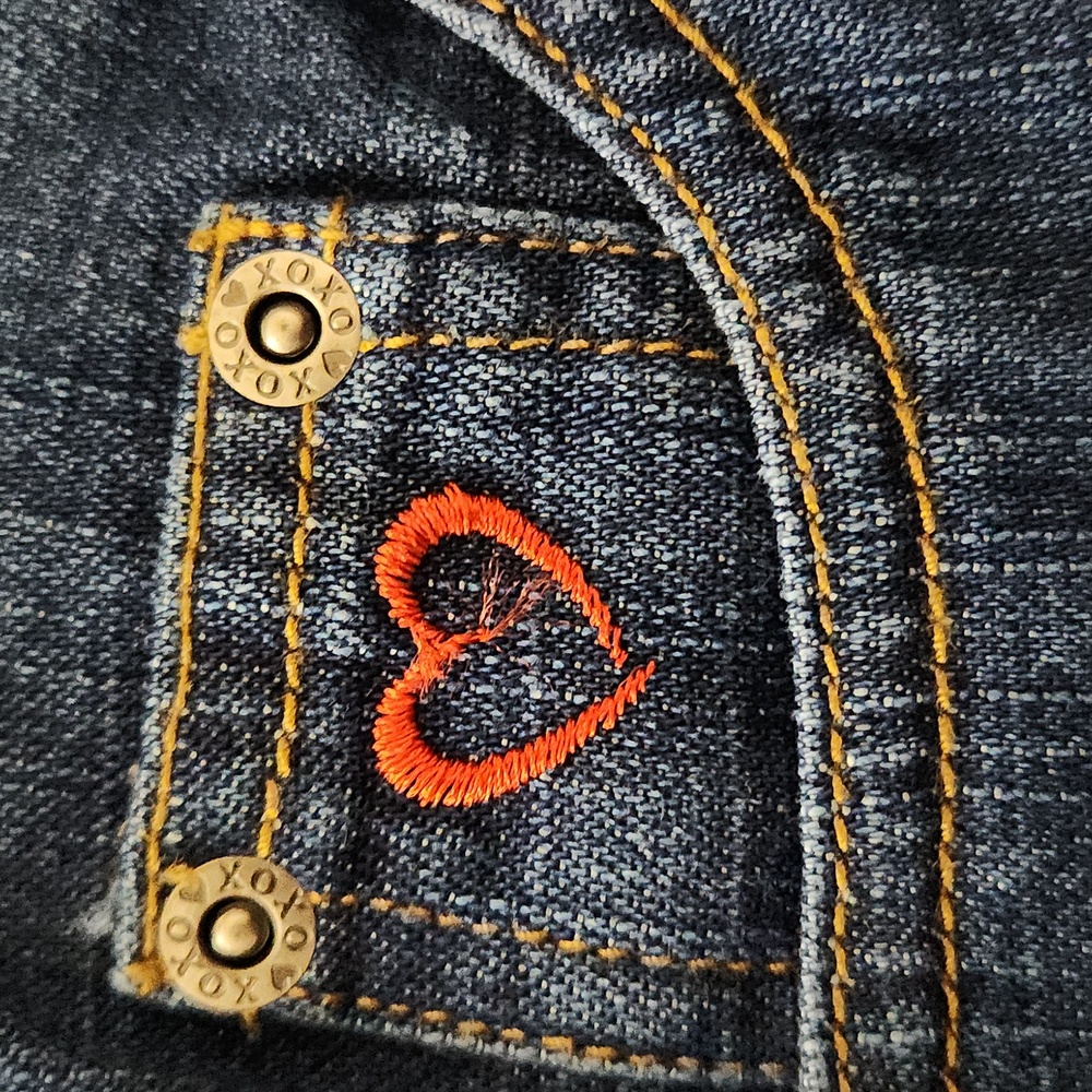 XOXO Girls Jeans ❤️ Vintage Flared Jeans - Picture 4 of 5